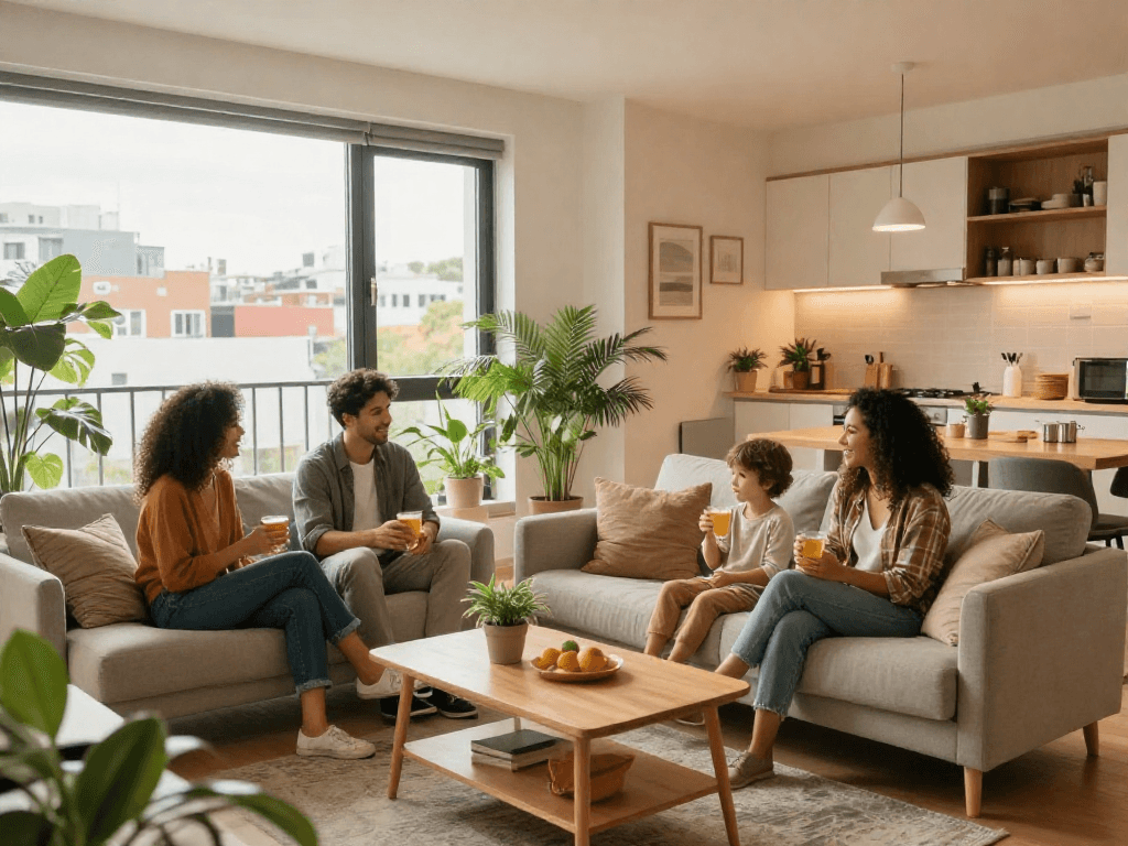 monteurzimmer mieten hannover in modernem, einladendem Apartment mit gemütlicher Atmosphäre